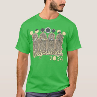 T-shirt Cleveland Eclipseland (vert)