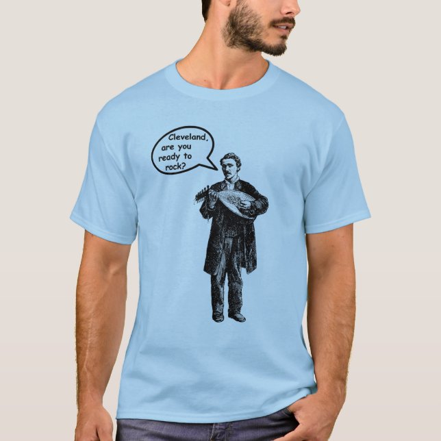 T-shirt Cleveland, êtes-vous prêts à basculer ? (Devant)