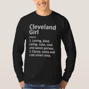 T-shirt Cleveland Girl Ga Georgia Funny City Accueil Racin