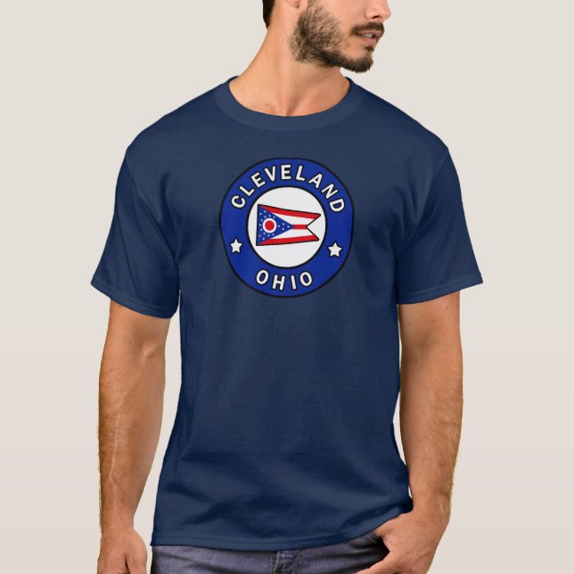 T-shirt Cleveland Ohio (Devant)