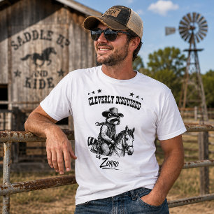 T-shirt Cleverment déguisé en Zorro