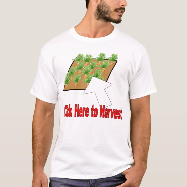 T-shirt clic à la récolte (Devant)