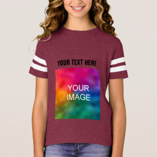 T-shirt Client Ajouter Image Texte Photo Enfants Garçons