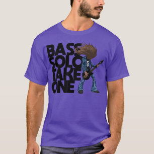 T-shirt Cliff Burton Bass Solo