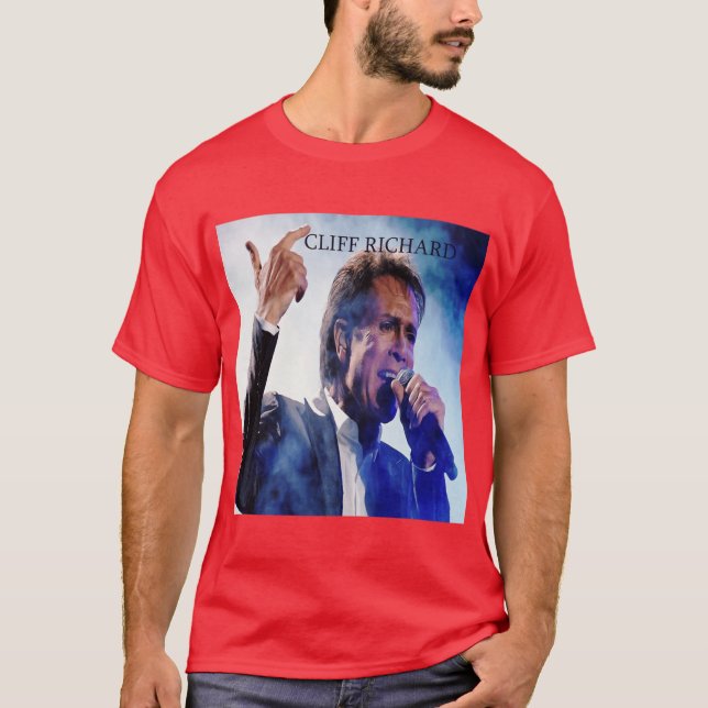 T-shirt cliff richard (Devant)