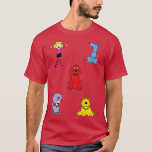 T-shirt Clifford le grand chien rouge 