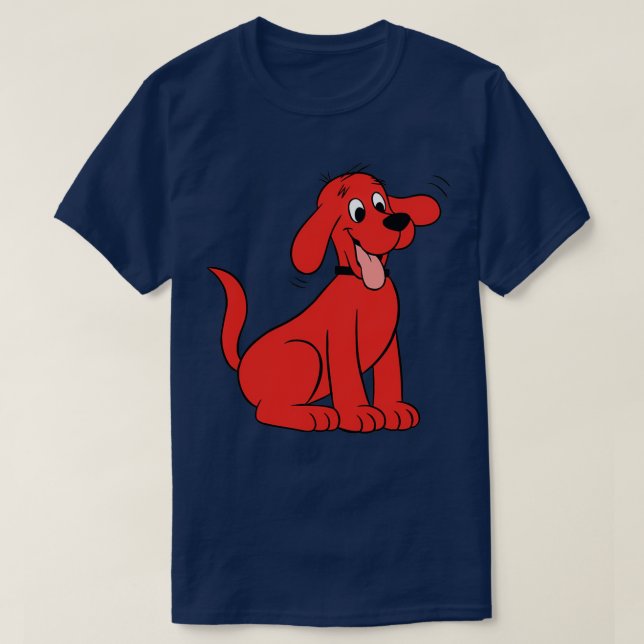 T-shirt Clifford le grand chien rougeTShirt  (Design devant)