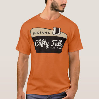 T-shirt Clifty Falls State Park Affiche de bienvenue India