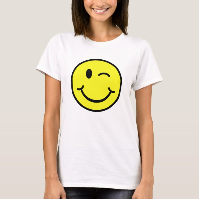 T-shirt Cligner de l'oeil (Devant)