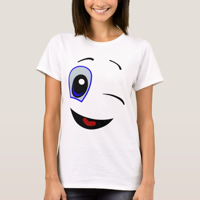 T-shirt Cligner de l'oeil (Devant)
