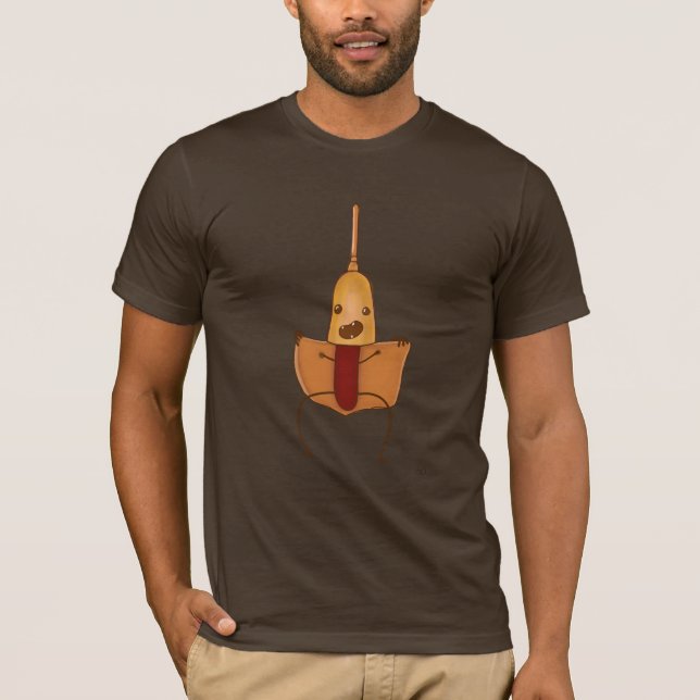 T-shirt Clignoteur de Corndog (Devant)
