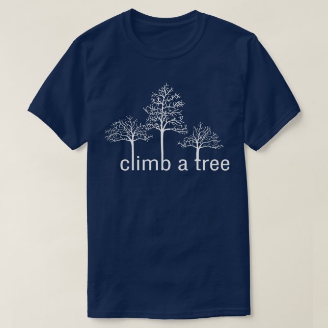 T-shirt Climat A Tree white design pour Tree Huggers (Design devant)