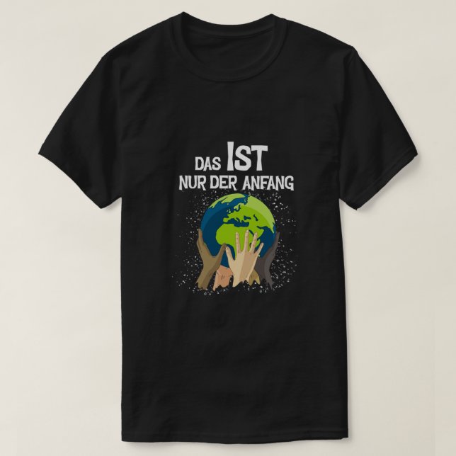 T-shirt Climat De l'environnement Protection Cadeau Umwelt (Design devant)
