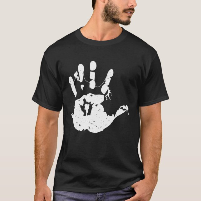 T-shirt Climber Sport Climbing Bouldering  3 (Devant)