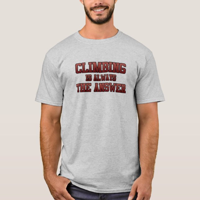 T-shirt Climbing (Devant)