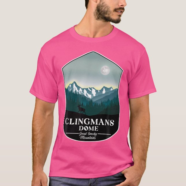 T-shirt Clingmans Dome Randonnée (Devant)