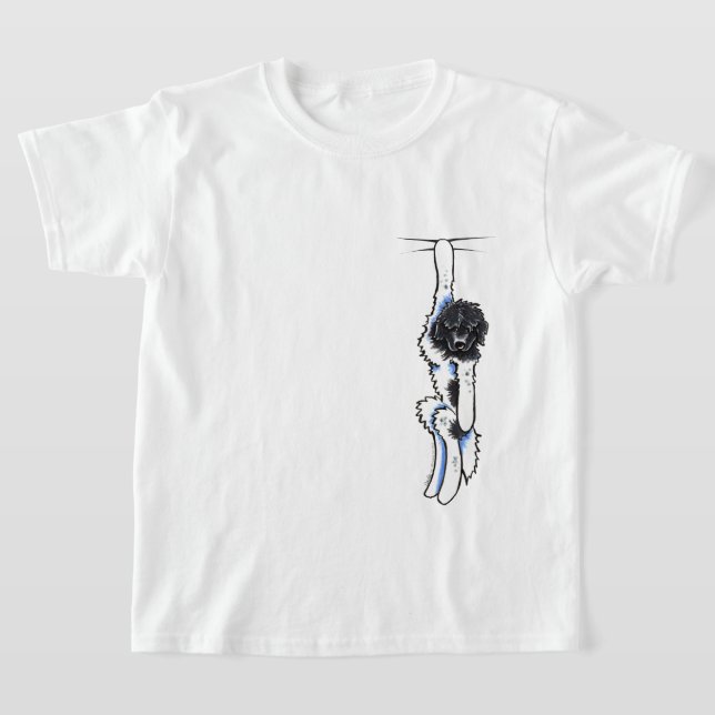 T-shirt Clingy Newfie du Landseer K9 (Poser)