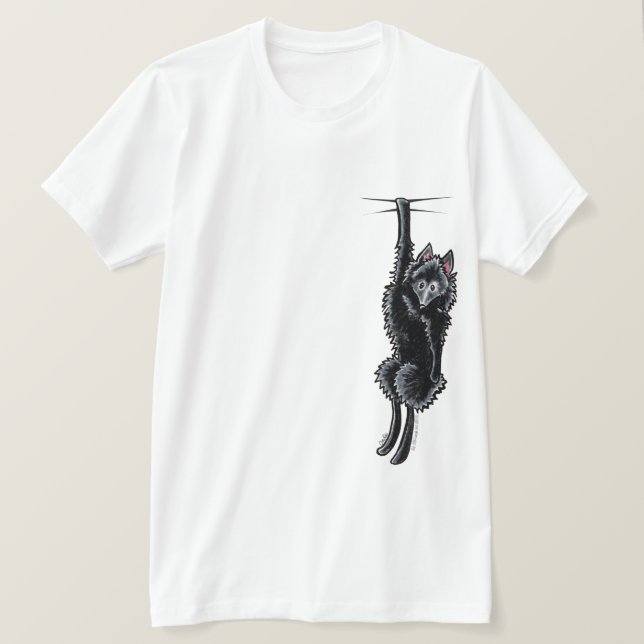 T-shirt Clingy Schipperke (Design devant)