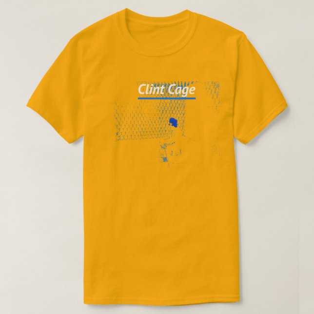 T-shirt Clint Cage - Alan S. Tofighi (Design devant)