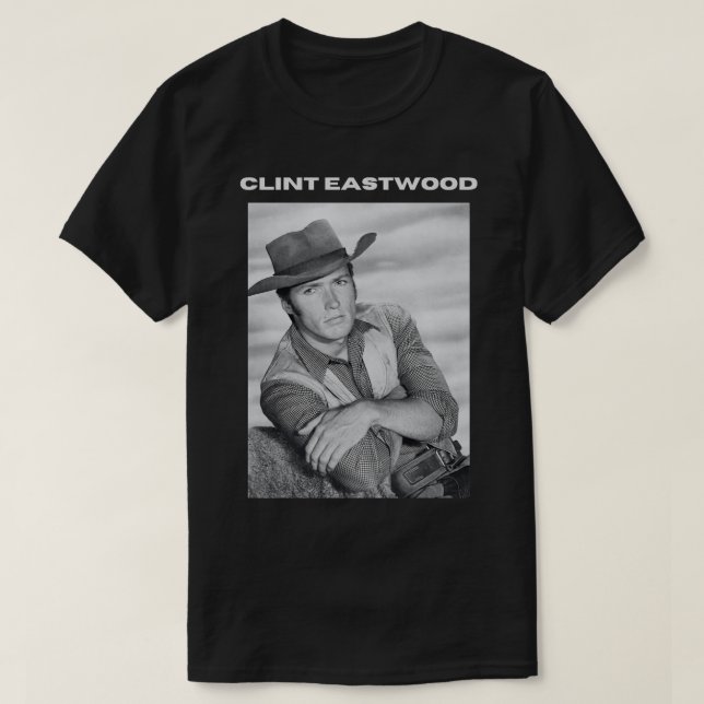 T-shirt Clint Eastwood (Design devant)