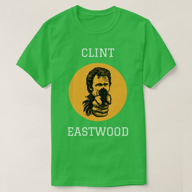 T-shirt Clint Eastwood 17 (Design devant)