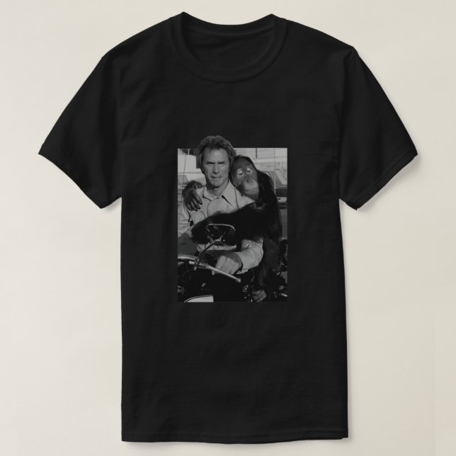 T-shirt Clint Eastwood et Manis Classic (Design devant)