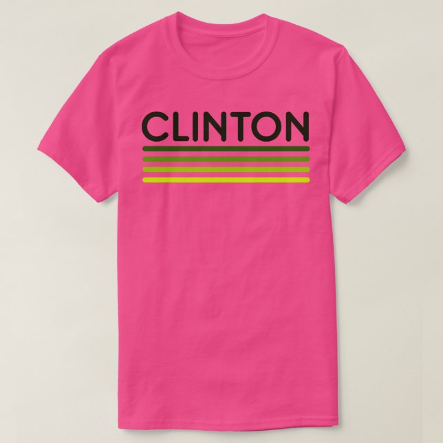 T-shirt Clinton (Design devant)
