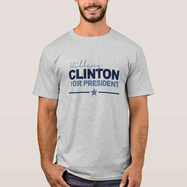 T-SHIRT CLINTON 2016 SIGNERICA - .PNG (Devant)