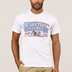 T-shirt Clinton En Chemise Whitehouse