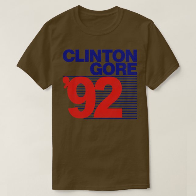 T-SHIRT CLINTON GORE (Design devant)
