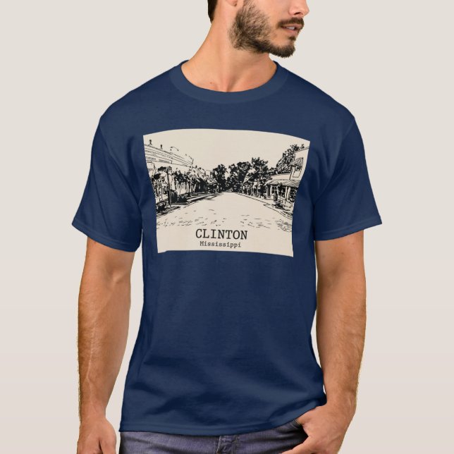 T-shirt Clinton Mississippi 1 (Devant)