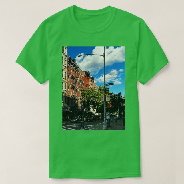 T-shirt Clinton Street Manhattan NYC (Design devant)