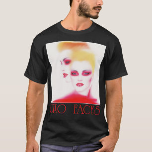 T-shirt Clio Face Italo Disco Classic Hommage Design