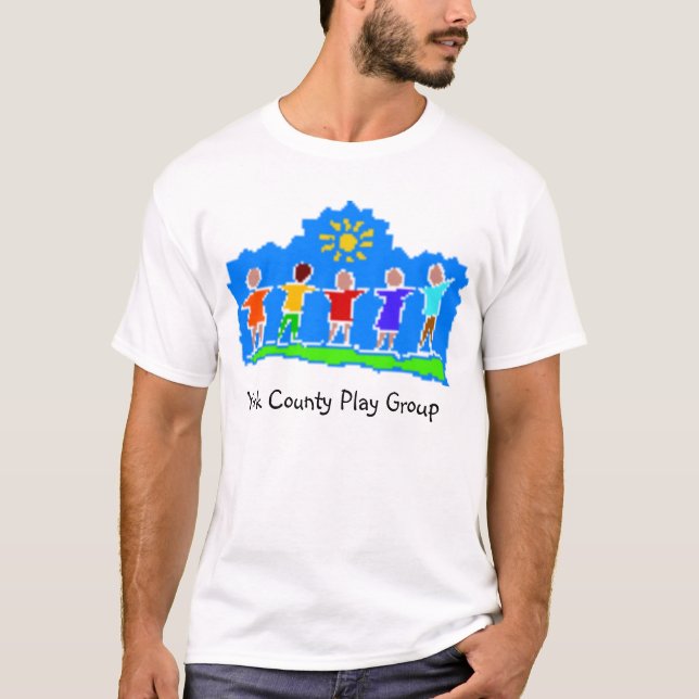 T-shirt clip_image002temp_003, groupe de jeu du comté de (Devant)