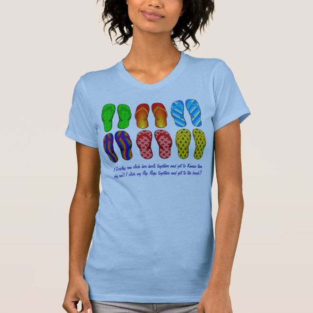 T-shirt Cliquez sur vos talons ensemble (Devant)