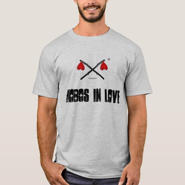 T-shirt Clochards dans l'amour - chemise des Laotiens de (Devant)