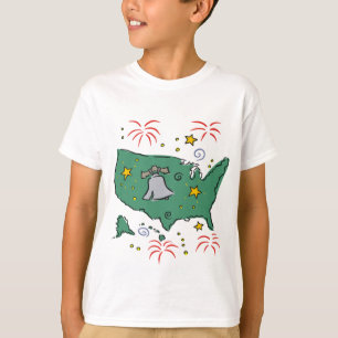 T-shirt Cloche de la Liberté Cute et Tee - shirts de Fire