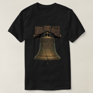 T-shirt Cloche de la Liberté Patriotique Réaliste