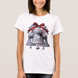 T-shirt Cloches en argent