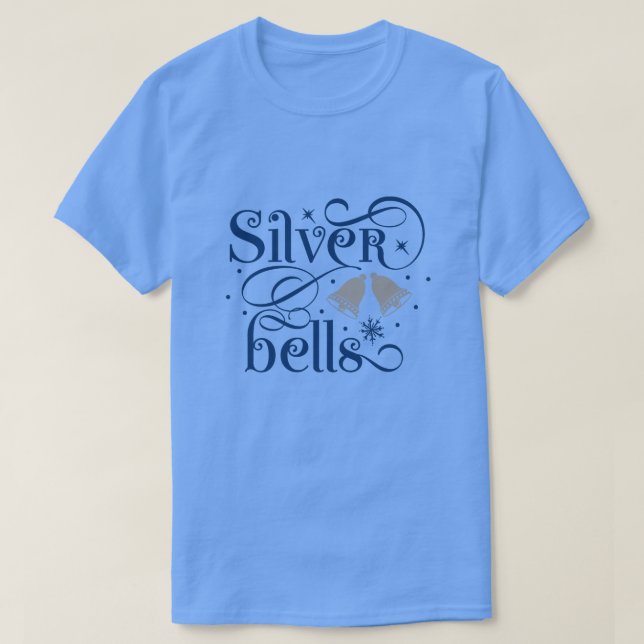 T-shirt Cloches en argent01 (Design devant)