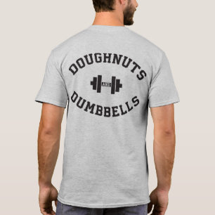 T-shirt Clochettes Et Doughnut - Drôle Exercice De Gym