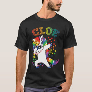 T-shirt Cloe Dabbing Unicorn
