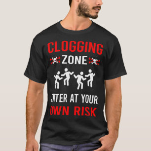 T-shirt Clog Clog de zone de risque