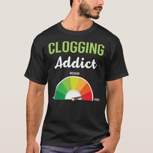 T-shirt Clogging Clog Clogger (Devant)