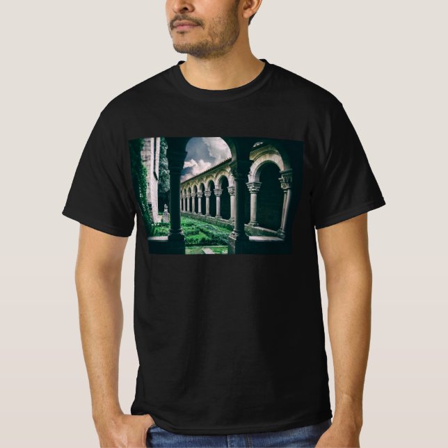 T-shirt Cloître médiéval (Devant)