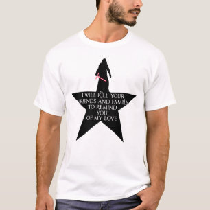 T-shirt Clone 4 je tuerai votre ami et votre famille à