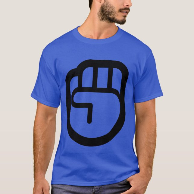 T-shirt closed hand (Devant)