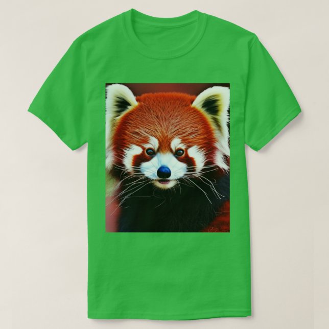 T-shirt Closeup de Red Panda Red Pandas (Design devant)