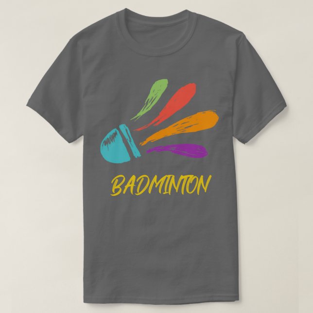 T-shirt Clotlecock amant de Badminton (Design devant)