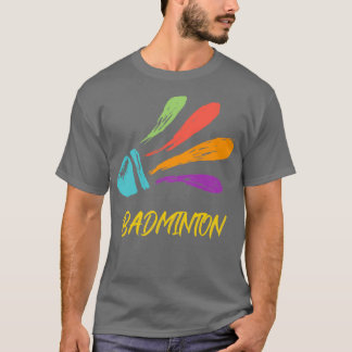T-shirt Clotlecock amant de Badminton